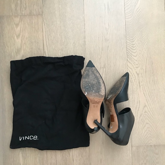 Vince black pointy shoes - Picture 2 of 3